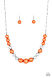 Take Note - Orange Necklace - Box 3 - Orange