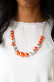 Take Note - Orange Necklace - Box 3 - Orange