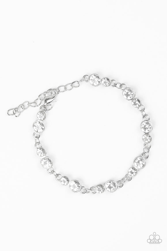 Twinkle Twinkle Little STARLET - White Clasp Bracelet