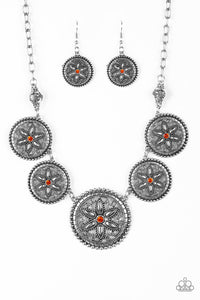 Written In The STAR LILIES - Orange Necklace - Box 2 - Orange