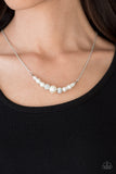 Absolutely Brilliant - White Necklace - Box 5 - White