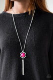 Always Front And Center - Pink Necklace - Box 2 - Pink