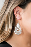 Bodaciously Boho - White Earring