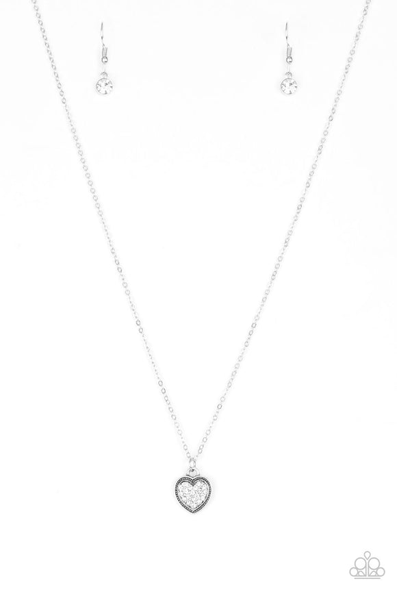 Fierce Flirt - White Necklace - Box 4 - White