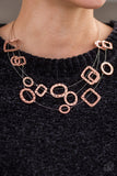 GEO-ing Strong - Copper Necklace - Box 6 - Copper