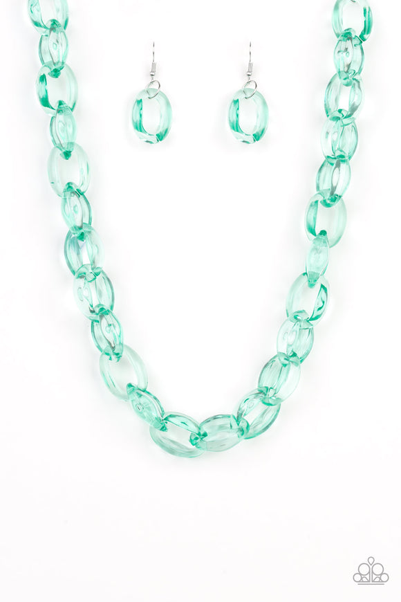 Ice Queen - Green Necklace - Box 1 - Green
