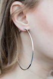 Meet Your Maker! - Silver Hoop Earring