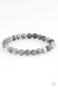 Oblivion - Silver Stretch Bracelet - Stretch Silver Box