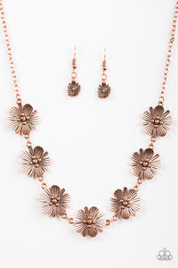 Poppin' Poppies - Copper Necklace - Box 6 - Copper