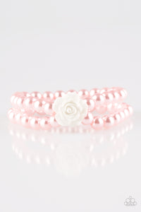 Posh And Posy - Pink Stretch Bracelet