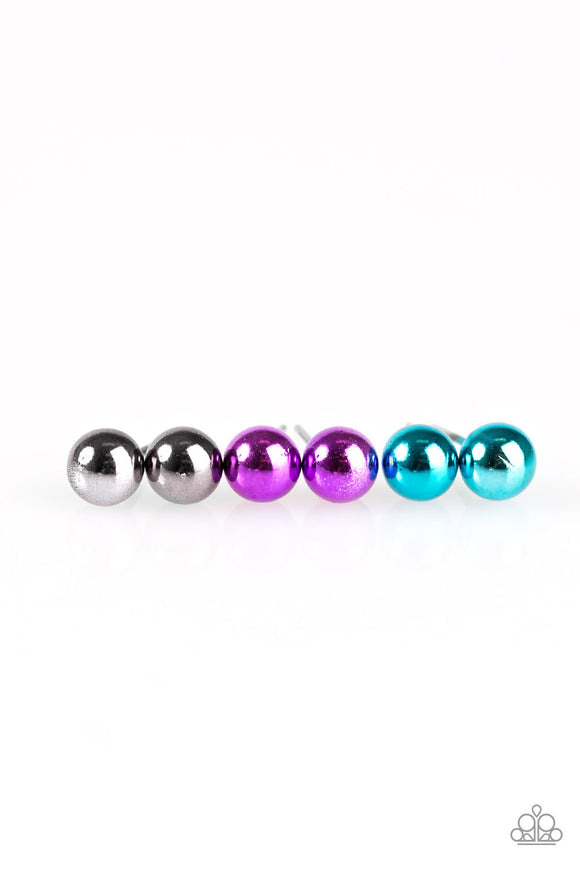 Starlet Shimmer - Metallic Ball Earring