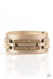 Street Glam - Brass Urban Bracelet