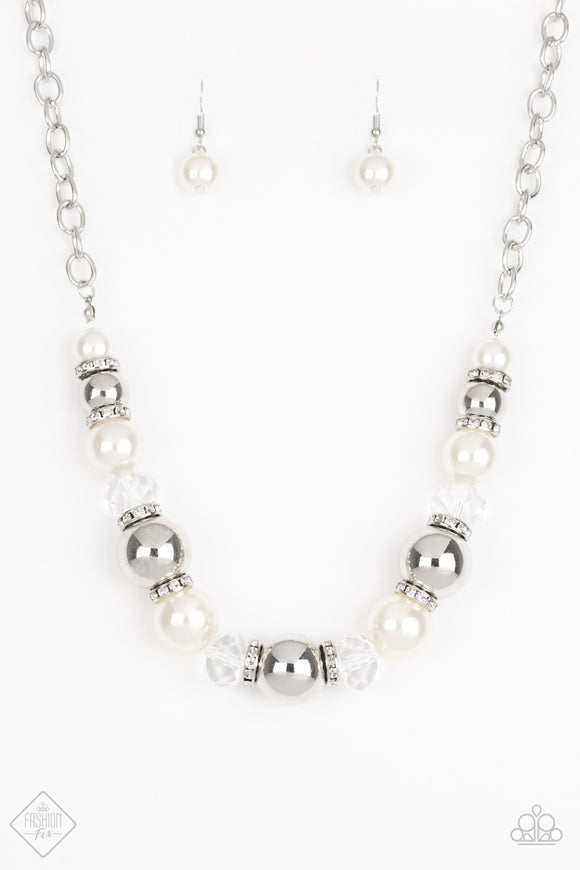 The Camera Never Lies - White Necklace - Box 4 - White
