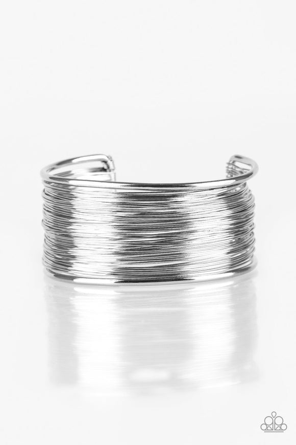 Wire Warrior - Silver Cuff Bracelet - Bangle Silver Box