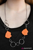 Ain't No Mountain High Enough - Orange Necklace - Box 4 - Orange