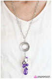 Pulling Out All The Stops - Purple Necklace - Box 6 - Purple