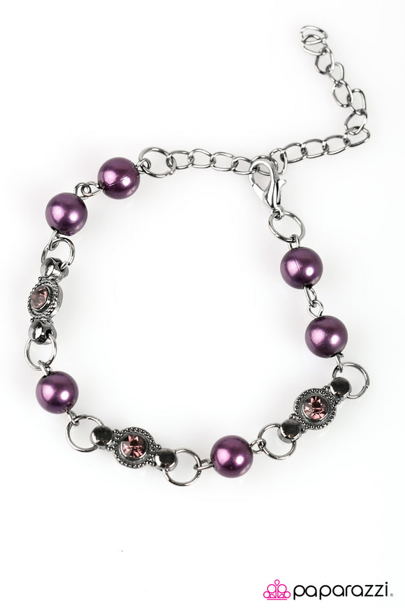 Walk Of Fame - Purple Bracelet