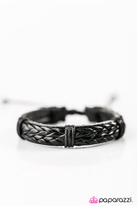 Full Throttle - Black Urban Pull Cord Bracelet