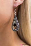 Prom Pageantry - Black Earring