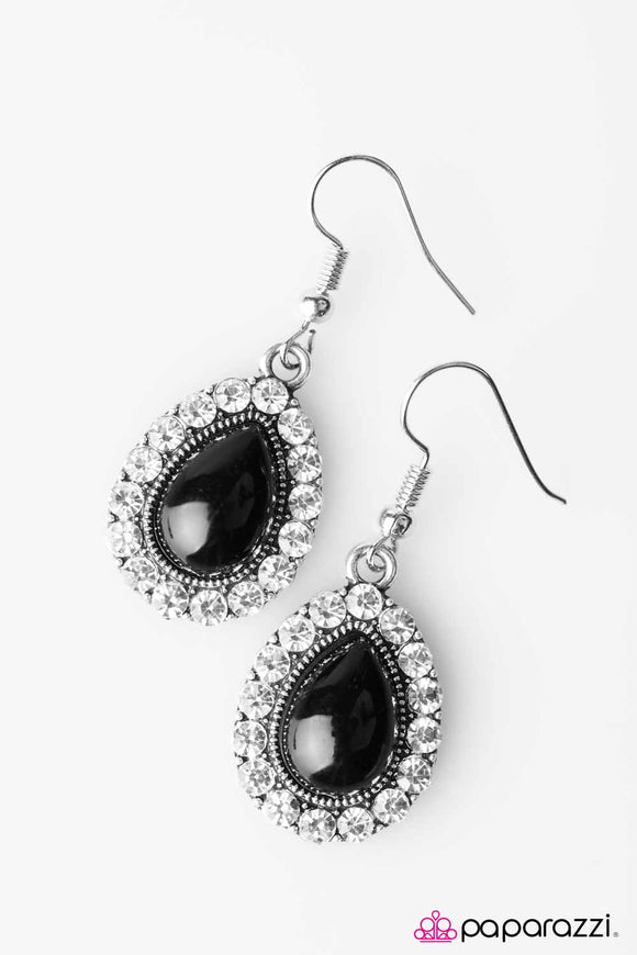 Party Till Dawn - Black Earring