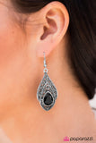 Roaring Twenties - Black Earring