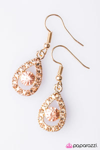 Beauty And Grace - Gold Earrings