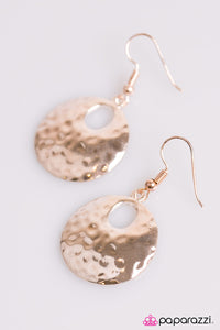 SHIMMER Me Timbers - Gold Earring