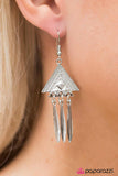 Desert Star - Silver Earring