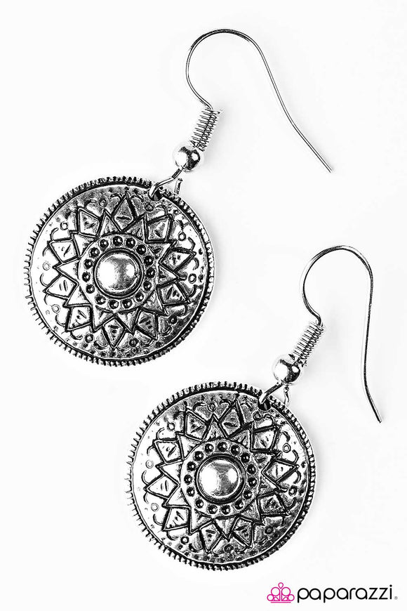 Traveling Light - Silver Earrings