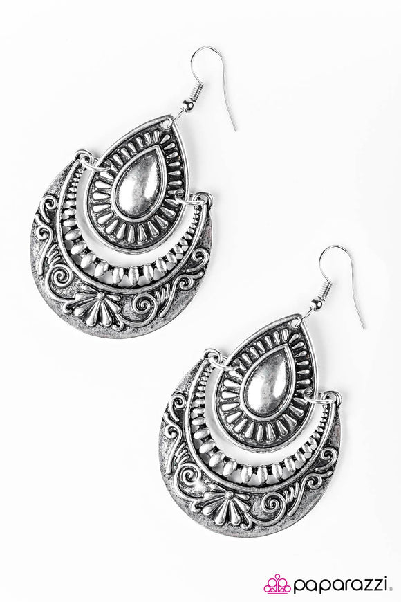 Trials And TRIBAL-ations - Silver Earring