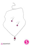 Diamond's In The Sky - Pink Necklace - Box 7 - Pink