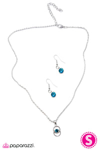 Shes A Lady - Blue Necklace - Box 3 - Blue