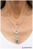 Run For The Hills - Blue Necklace - Box 2 - Blue