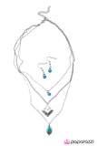 Run For The Hills - Blue Necklace - Box 2 - Blue