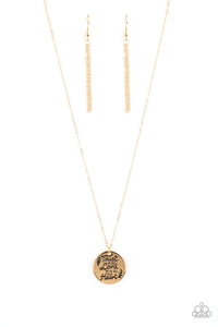 All You Need Is Trust - Gold Necklace - Box 2 - Gold