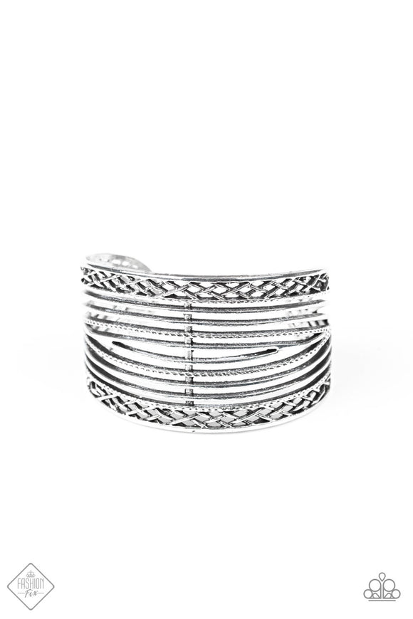 Brace Yourself - Silver Cuff Bracelet - Bangle Silver Box