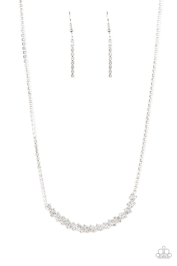 Glamour Glow - White Necklace - Box 1 - White