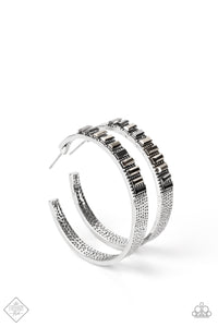 More To Love - Silver Hoop Earring