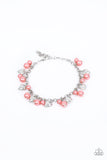 One Of A Kind-HEARTED - Orange Bracelet
