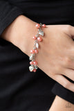 One Of A Kind-HEARTED - Orange Bracelet