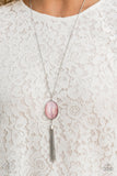 Tasseled Tranquility - Pink Necklace - Box 2 - Pink