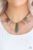 Texture Tigress - Multi Necklace - Box 4 - Multi