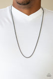 The Go-To-Guy - Black Necklace - Men's Line