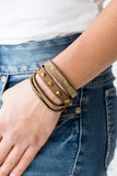 Totally Rockable - Brass Urban Bracelet