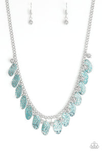 Vintage Gardens - Blue Necklace - Box 8 - Blue