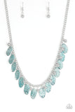 Vintage Gardens - Blue Necklace - Box 8 - Blue