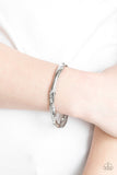 Watch Out For Ice - White Stretch Bracelet
