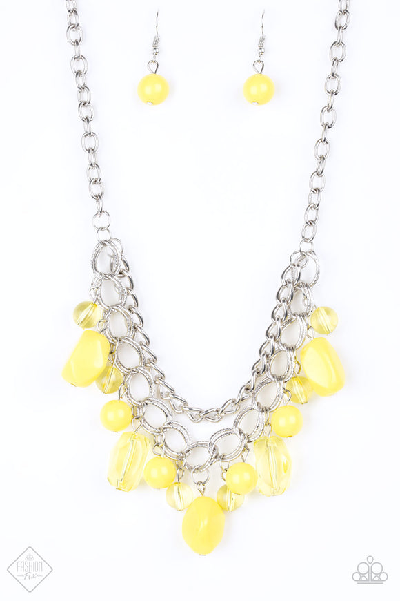 Brazilian Bay - Yellow Necklace - Box 1 - Yellow