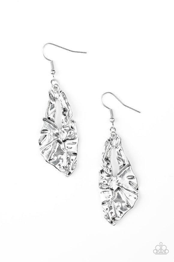 Cave Cavalier - Silver Earrings