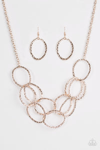 Circus Royale - Rose Gold Necklace